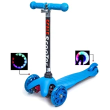 Самокат детский Micro Mini. Blue: Количество колес 3