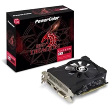 Видеокарта PowerColor Radeon RX 550 Red Dragon 2GB (AXRX 550 2GB D5-DHA/OC): Объем памяти, Гб 2