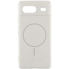 Чехол для телефонов Lakshmi Case Silicone Cover Full Camera MagFit White for Google Pixel 8: Совместимость Google Pixel 8