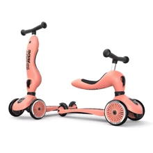 Самокат Scoot&Ride серии Highwaykick-1 персик, до 3 лет/20кг: Количество колес 3