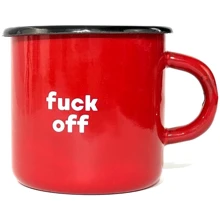 Чашка PAPAdesign Fuck off червоний: Виробник PAPAdesign