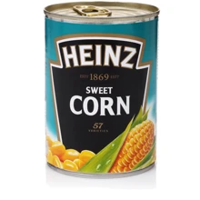 Кукуруза сахарная Heinz 400г (STF5900783009427): Вес нетто 400 г