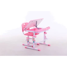 Комплект парта + стільчик Bambi М 7038 Pink + підставка для книг в подарунок: Вік дитини від 3-х років