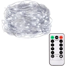 Гирлянда на батарейках Springos 4.9 м 50 LED Pilot CL0106 Cold White: Тип Линейная