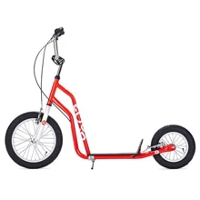 Самокат Yedoo FOUR 12+ (red-white): Количество колес 2