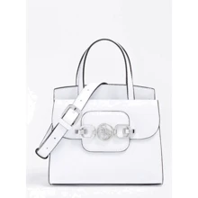 Жіноча сумка тоут Guess Hensely Satchel біла (HWVY8113060-WHI): Стать жіночий