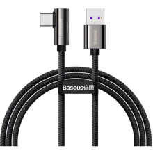 Кабель Baseus USB Cable to USB-C Legend Elbow 66W 1m Black (CATCS-B01): Тип USB Cable - USB-C
