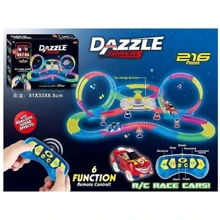 Автотрек Dazzle Tracks на радіокеруванні 216 деталей довжина 622 см (155(18/2)): Клас Гоночный