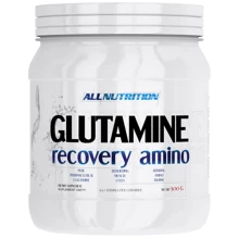 Аминокислота для спорта All Nutrition Glutamine Recovery Amino 500 g /100 servings/ Orange: Вкус Апельсин