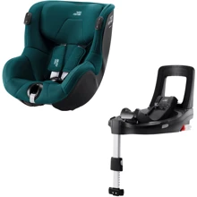 Автокресло Britax Roemer DUALFIX iSENSE (Atlantic Green) с платформой: Группа 0+/1