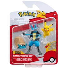 Набір ігрових фігурок Pokemon W17 - Оманайт, Пікачу, Лукаріо (PKW3054): Тип Набор игровых фигурок