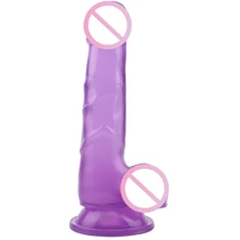 Фаллоимитатор Chisa Hi-Rubber 7.7" Dildo Purple: Назначение Вагинальные