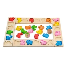 Дерев'яна гра-сортер Viga Toys Карнавал тварин (50450): Тип сортер
