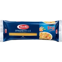 Спагеті Barilla Spaghetti n.5 1кг (DL1910): Вага нетто 1 кг