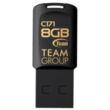 USB-флешка Team 8GB C171 USB 2.0 Black (TC1718GB01): Стандарт USB USB 2.0