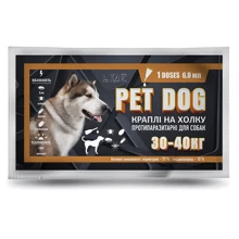 Капли КРУГ Pet Dog для собак 30-40кг 6мл 10 пип/уп (14509): Тип Капли