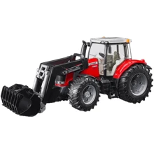 Автомодель Bruder Трактор Massey Ferguson 7624 з переднім навантажувачем (03047): Виробник Bruder
