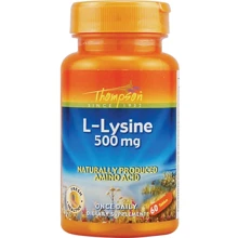 Thompson L-Lysine, 500 mg, 60 Tablets (THO-19750): Тип Лизин