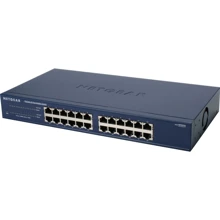 Сетевой коммутатор Netgear JGS524: Порты только Gigabit Ethernet (10/100/1000)