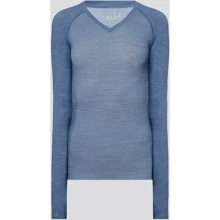 Термореглан Falke ESS Wool-Tech Light capitain 33463-6751 42 синий: undefined undefined