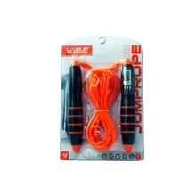 Скакалка LiveUp Pvc Cable Jump Rope з електронним лічильником 275x0.5 см оранжева (LS3128): Виробник LiveUp