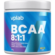 Амінокислота для спорту VPLab BCAA 8:1:1 300 g /30 servings/ Orange: Смак Апельсин