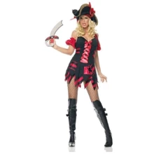 Костюм капитана Leg Avenue - Treasure Hunt Captain Costume M/L: Для кого Для женщин