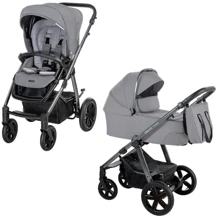 Універсальний візочок 2 в 1 Espiro Husky XL 2022 (207 Silver Gray): Тип коляски Универсальная коляска (2-в-1)