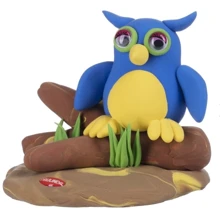 Масса для лепки Paulinda Super Dough Happy land 75г Сова: Производитель PAULINDA