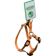 Шлея Lucky Pet кожаная двойная 1x23-30 см оранжевая (4820224217680): Производитель Lucky Pet