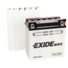 Exide moto 12N9-4B-1: Ємність, Ач 9