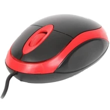 Мышь OMEGA OM-06V optical red (OM06VR): Интерфейс подключения проводная USB