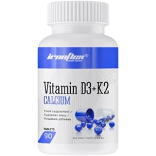 IronFlex Nutrition Vitamin D3 + K2 + Calcium 90 Tablets: Форма випуску Таблетки