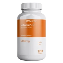 Sporter Vitamin C With Rosehip 500 mg 120 Tablets (817074): Тип Витамин C
