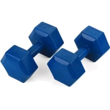 Гантель Hop-Sport Gymtek 2х5 кг темно-синий: Вес гантели, кг 5 кг
