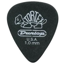 Медіатор Набор медиаторов DUNLOP 488P1.0 TORTEX PITCH BLACK PLAYER'S PACK 1.0: Тип Медіатор