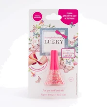 Лак для ногтей Lukky Конфетти-Микс, розовый с золотистым 5.5 мл (T16750): Производитель LUKKY