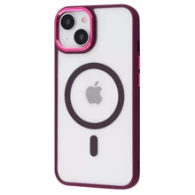 Чехол для iPhone WAVE Ardor Case with MagSafe Bordo for iPhone 13/14: Цвет бордовый