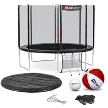 Батут Hop-Sport 10ft (305cm) black/green с внешней сеткой 4 ноги: Производитель Hop-Sport