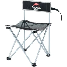 Стул складной Naturehike NH16J001-J 600D Oxford сталь черный: Тип Стул складной