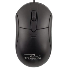 Мышь Esperanza Titanum TM107K Black: Интерфейс подключения проводная USB