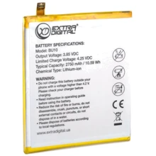Аккумулятор ExtraDigital 2750mAh for Meizu U10: Производитель ExtraDigital
