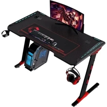 Геймерский стол GT Racer 120x60x73 см Black (T-1212): Тип Геймерский