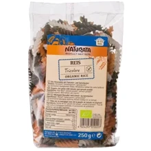 Рисовая лапша Naturata, органическая с томатами и шпинатом без глютена,250 г (BW9485): Вес нетто 250 г