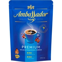 Кофе растворимый Ambassador Premium 170 г (8720254065687): Вид напитка кофе растворимый