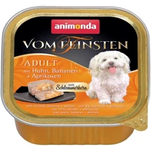 Влажный корм Vom Feinsten Adult with Chicken Bananas + Apricots для собак с курицей бананами и абрикосами 150 г (4017721826457): Тип Влажный корм