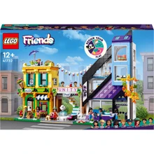 LEGO Friends Цветочный и интерьерный магазины в центре города (41732): Серия Friends