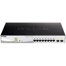 Сетевой коммутатор D-Link DGS-1210-10MP: Порты только Gigabit Ethernet (10/100/1000)
