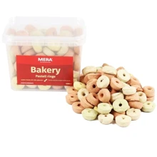 Лакомство Mera Pastell ringe пастельные кольца для собак 2.5 см 400 г (7096): Производитель Mera