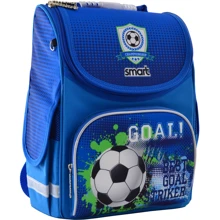 Рюкзак школьный Smart каркасный Smart PG-11 Goal: Возрастная группа от 6 до 10 лет